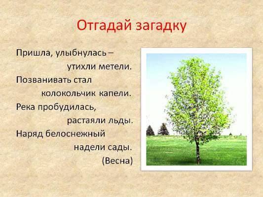 весенние приметы 2 класс