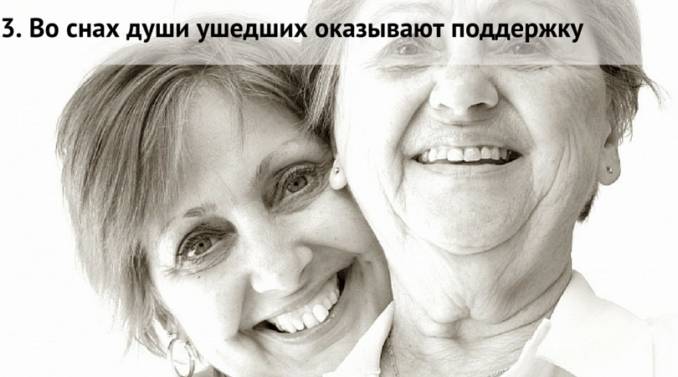 часто снятся умершие